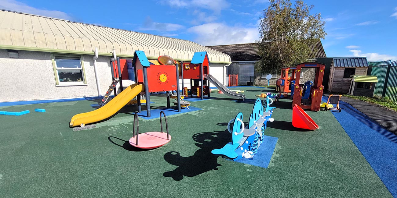 Outdoor Play Area - First Steps Creche & Preschool, Waterford.